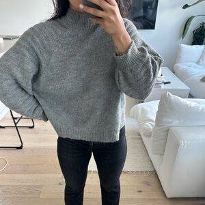 Gray Zara Sweater
